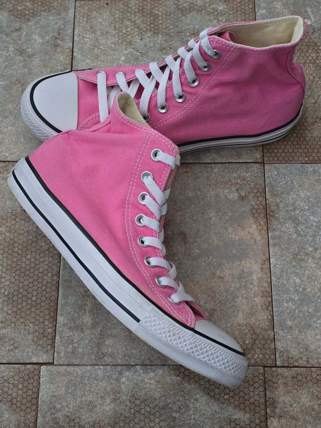 (260)컨버스 척테일러 올스타 하이 핑크 상품이미지8