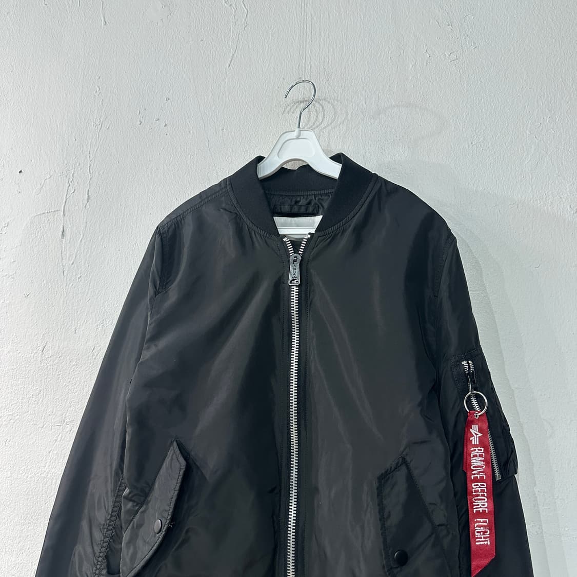 알파인더스트리 리버시블 성조기 MA-1 XS 상품이미지2