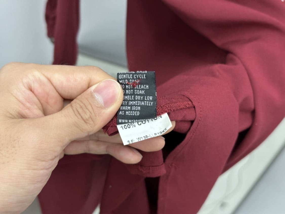 Wrangler 실크 풀오버 셔츠 (L) 상품이미지9