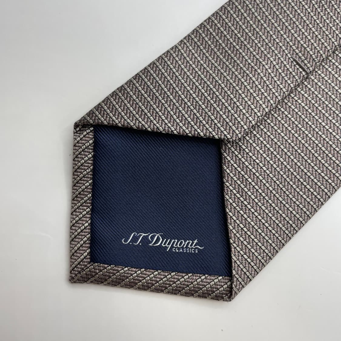 717) (S.T DUPONT) 듀퐁 패턴 넥타이(미세오염) 상품이미지5