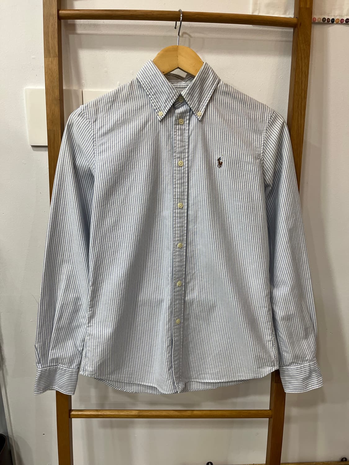 [S] 폴로 랄프로렌 커스텀핏 스트라이프 셔츠 / 멀티포니 상품이미지1