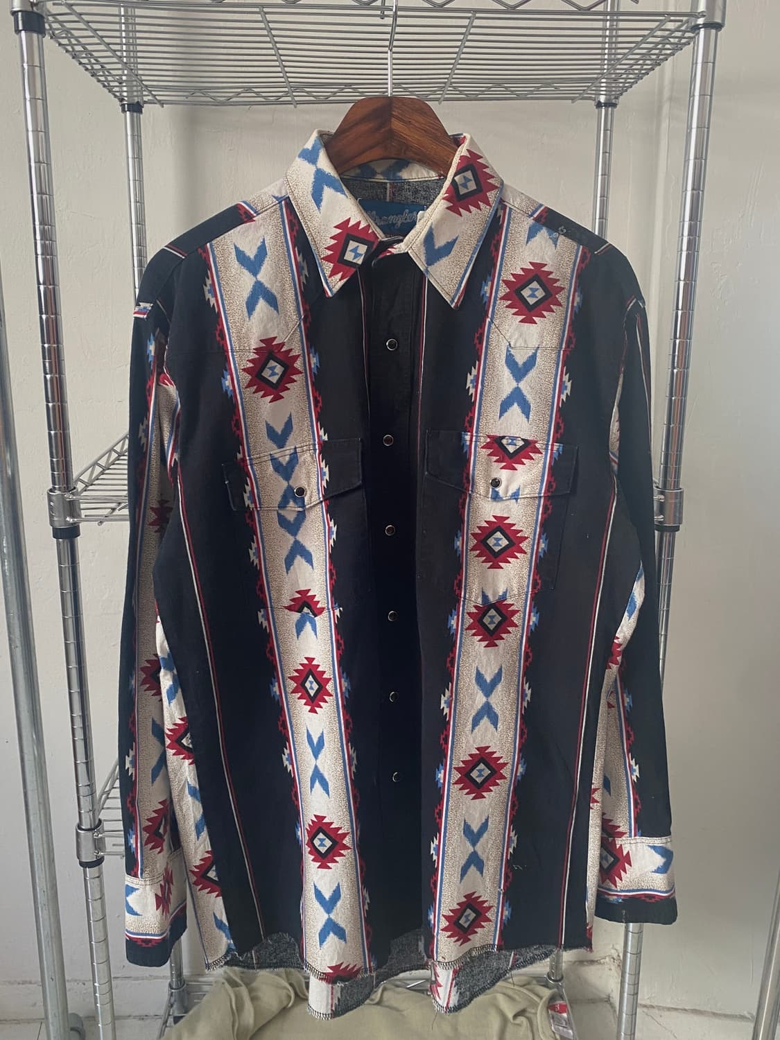 랭글러 웨스턴 셔츠 (Man L) AB1722 상품이미지2