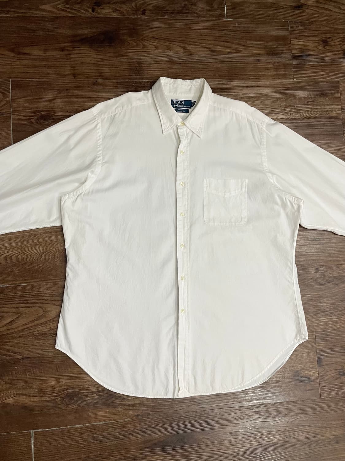 폴로 랄프로렌 화이트 앤드류 클래식핏 셔츠 상품이미지1