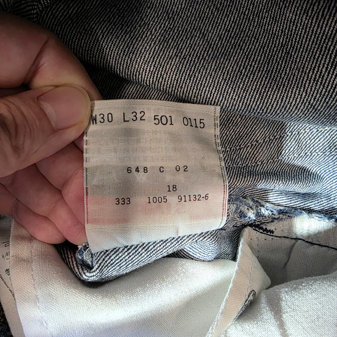 [W30L32]00s 리바이스 501 빈티지 워싱 데님팬츠 상품이미지5