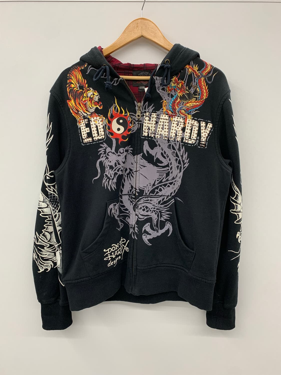 Ed hardy(by. Christian audigier) 후드집업 상품이미지7