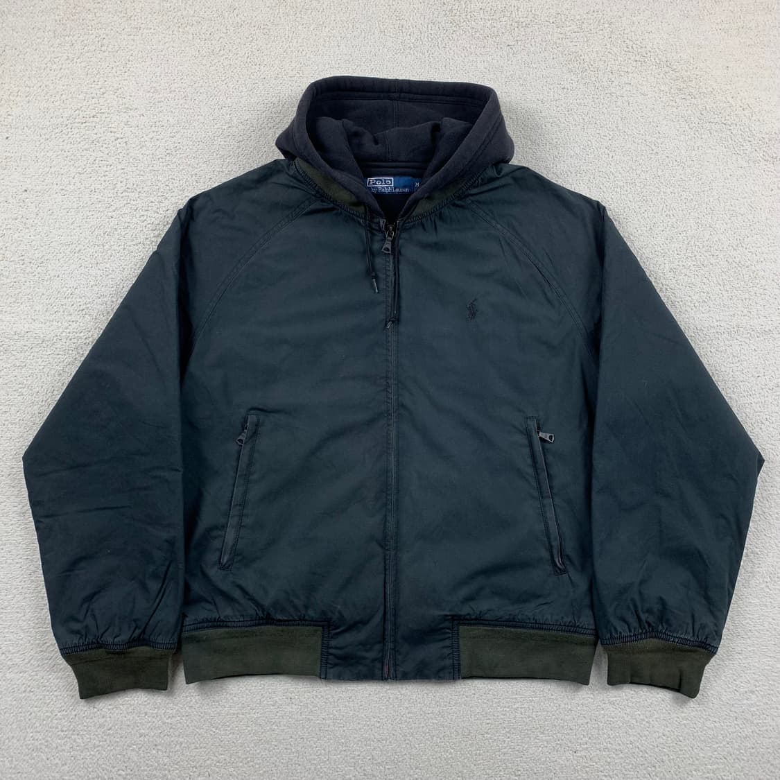 00s 폴로 랄프로렌 포니로고 후드 봄버 자켓 상품이미지1