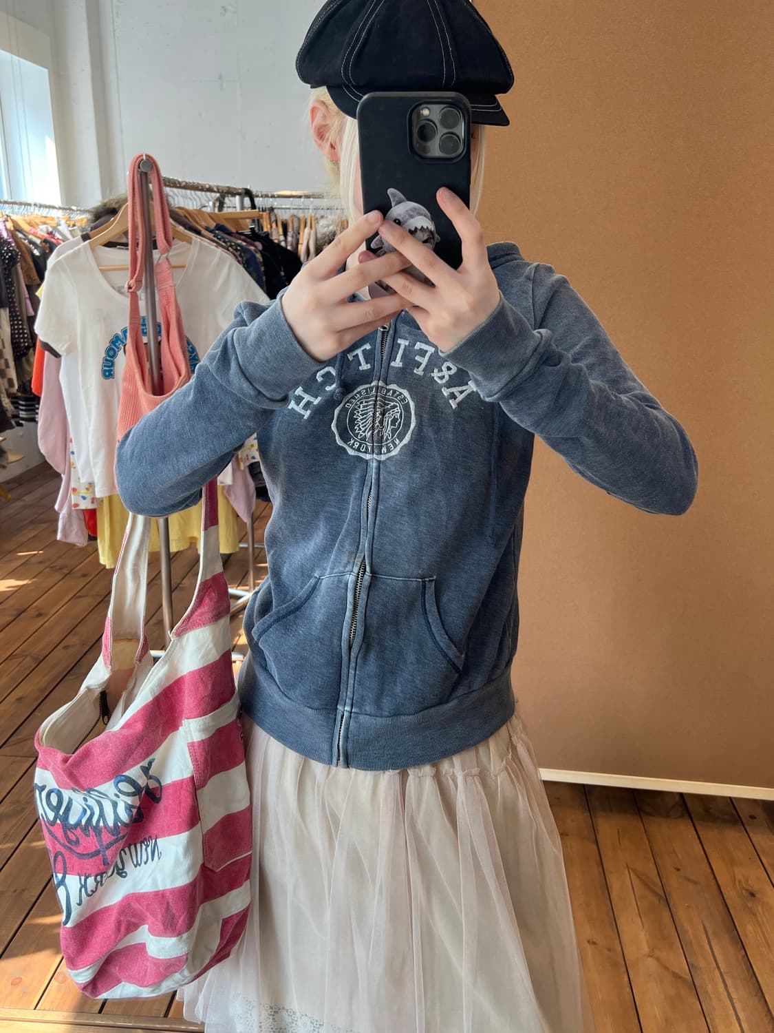 아베크롬비 네이비 후드집업 상품이미지1