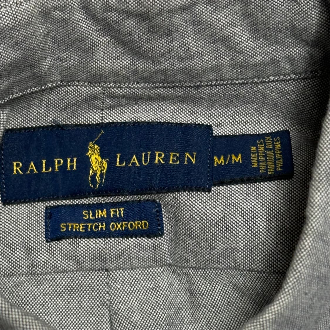 M 폴로랄프로렌 슬림핏 스트레치 옥스포드 셔츠 상품이미지4