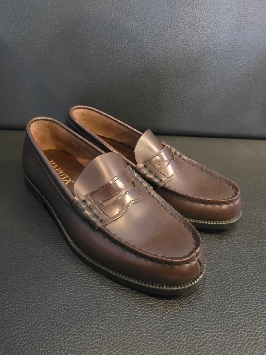 하루타 브라운 페니 로퍼 상품이미지4