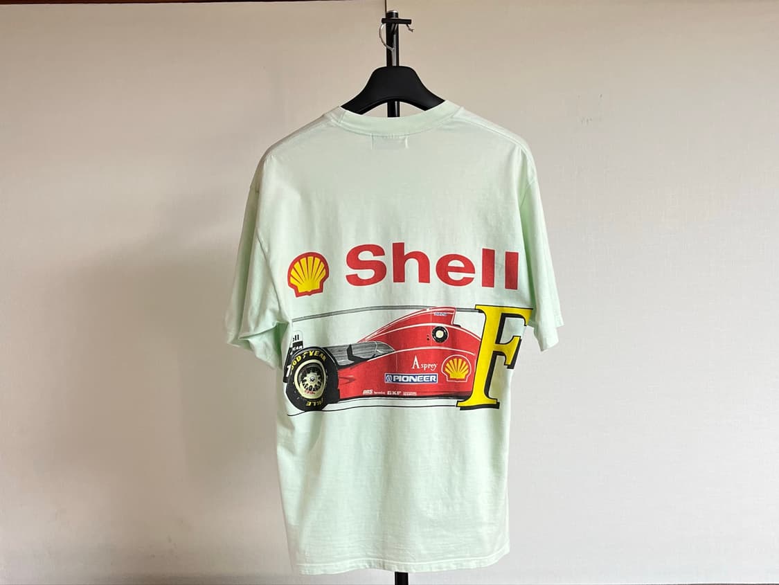 빈티지 f1 shell 프로모 반팔 티셔츠 상품이미지2