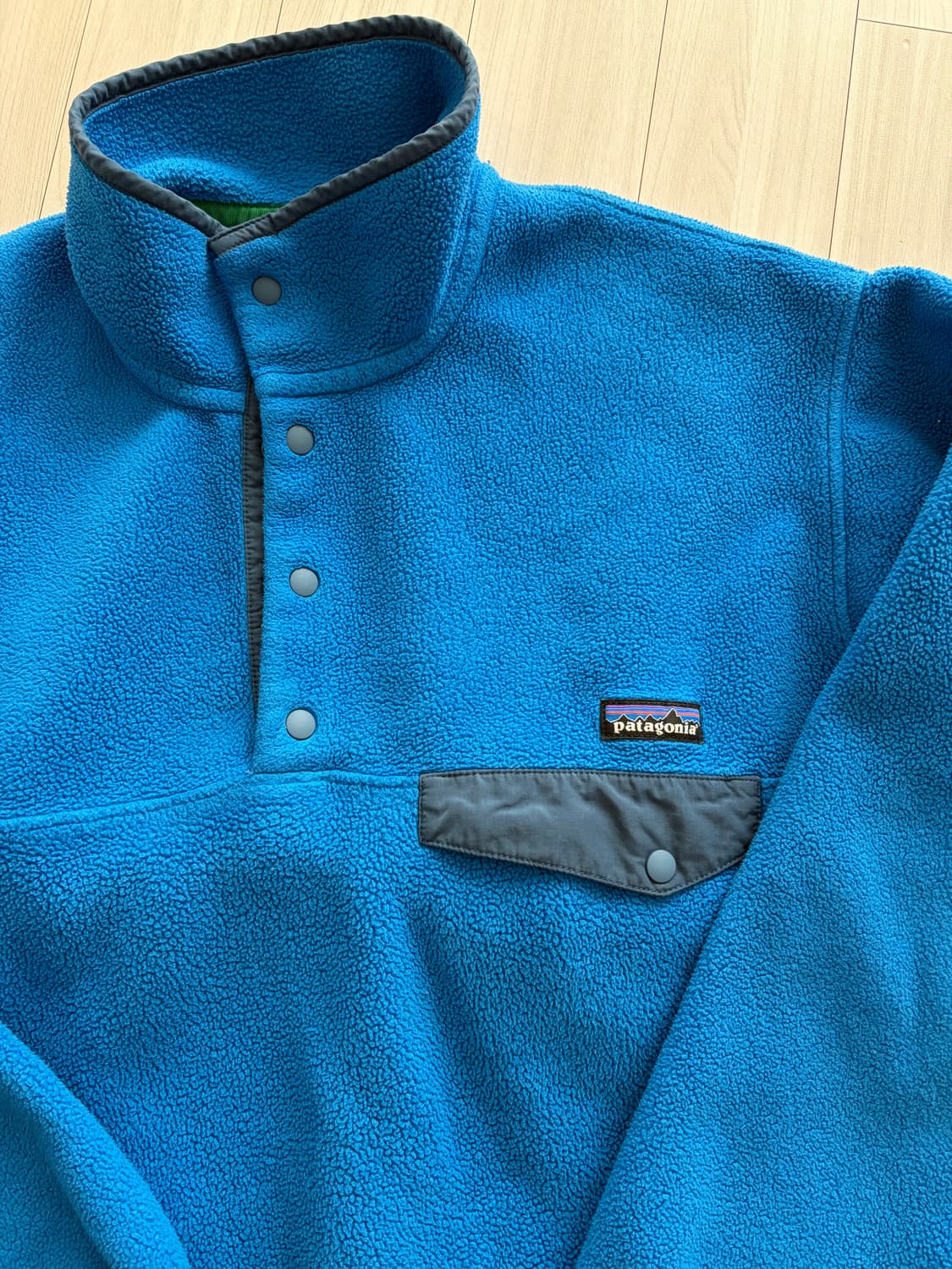 파타고니아 신칠라 플리스 M 블루 상품이미지2