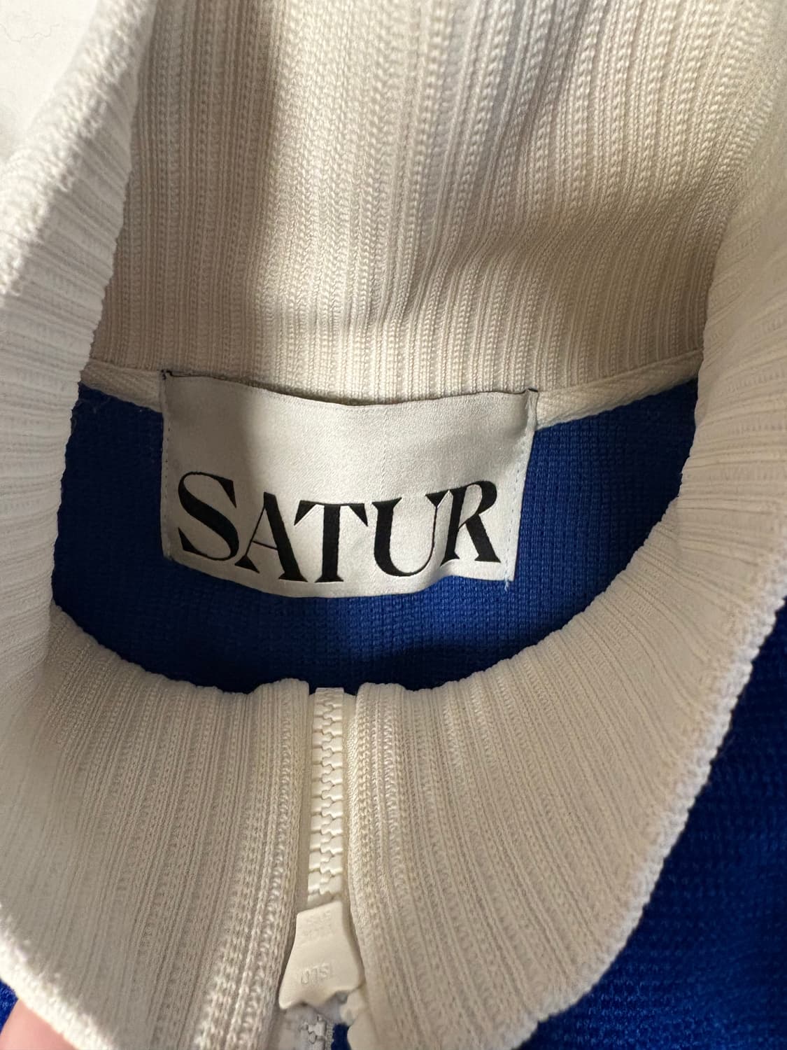 [XL] 세터 하젠 벨루어 숏 트랙 자켓 블루 상품이미지3