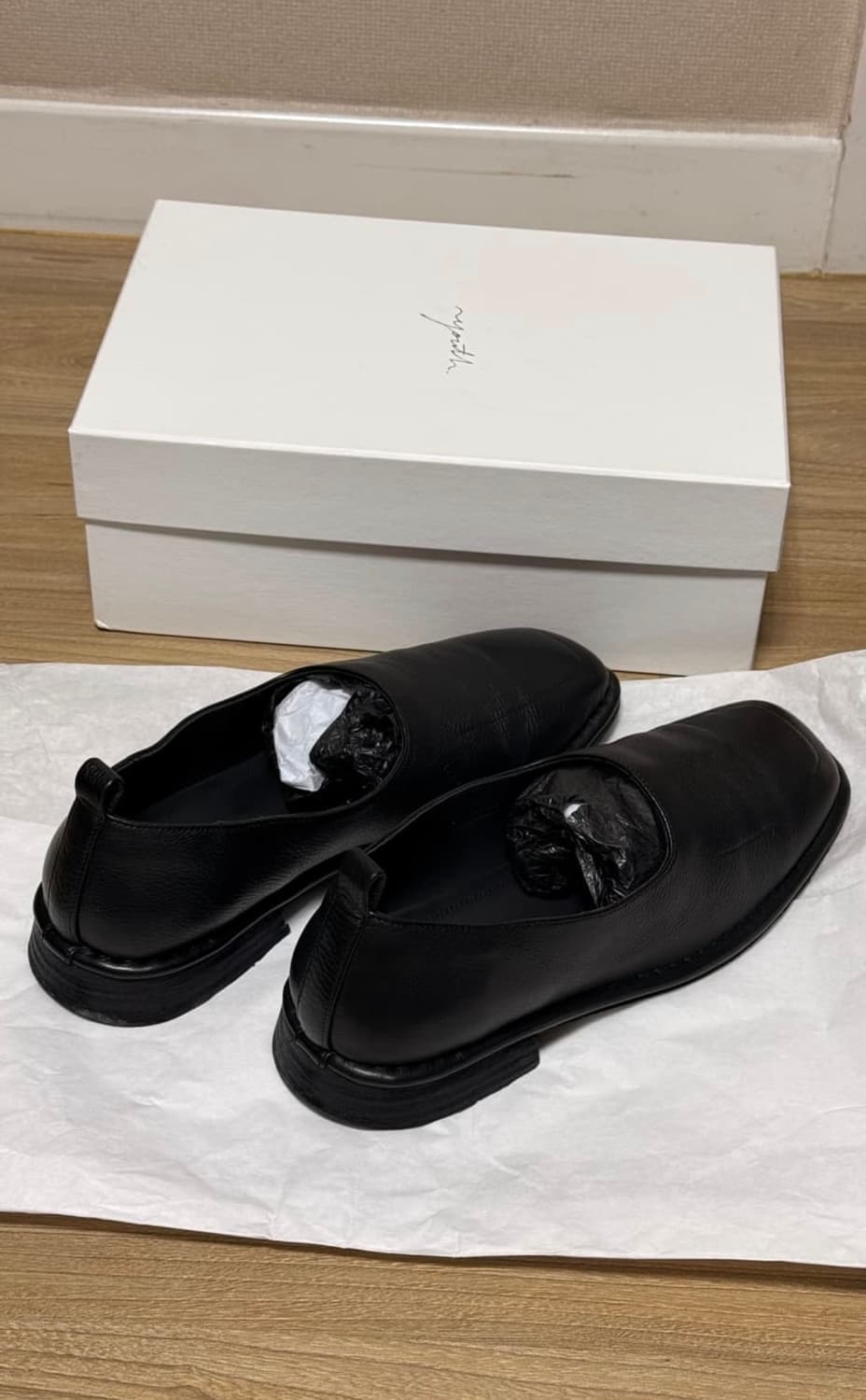 유스 스퀘어 토 로퍼 43 사이즈 상품이미지3