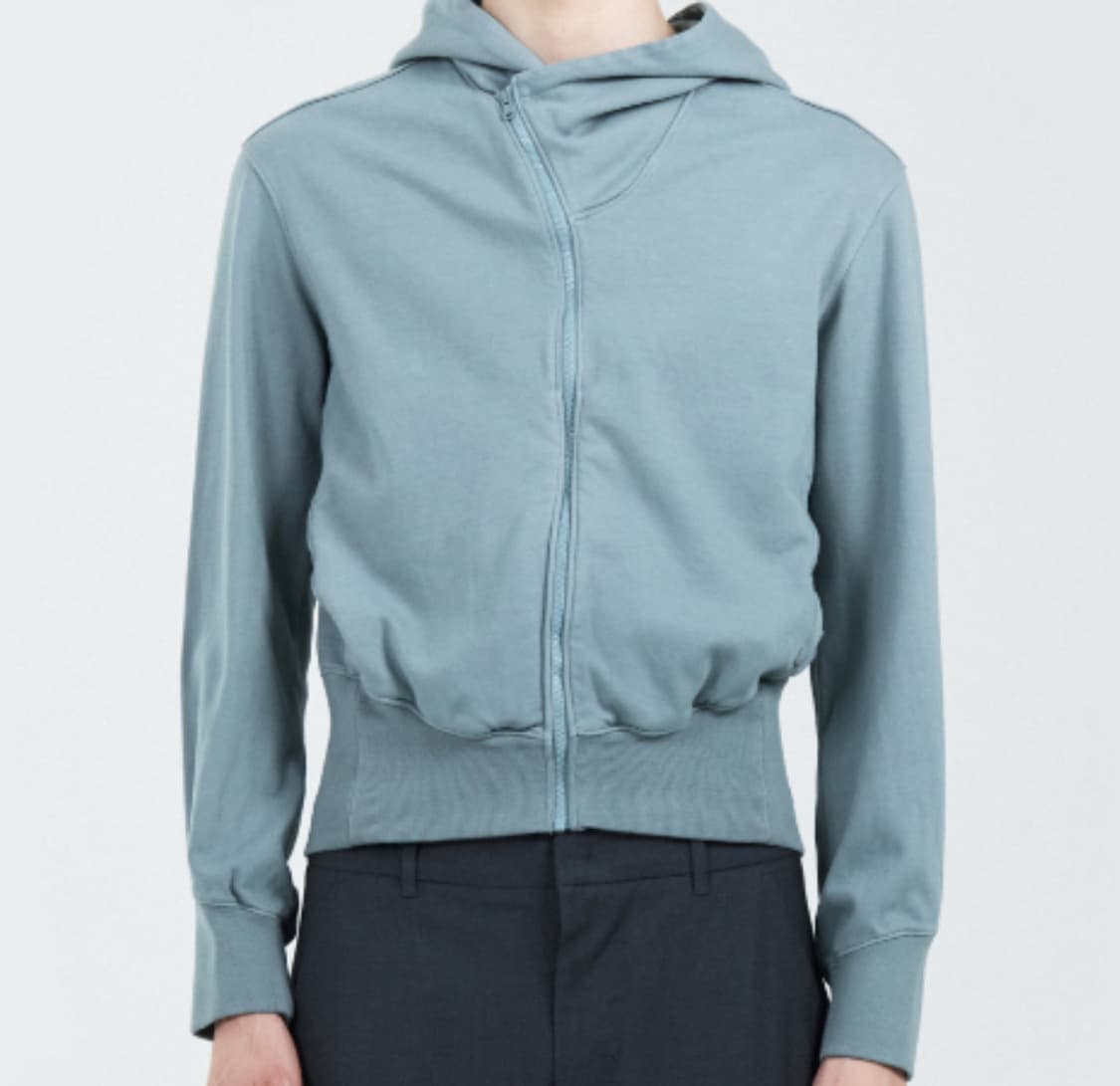 EE 가먼트 후드 집업 그레이시그린 상품이미지3