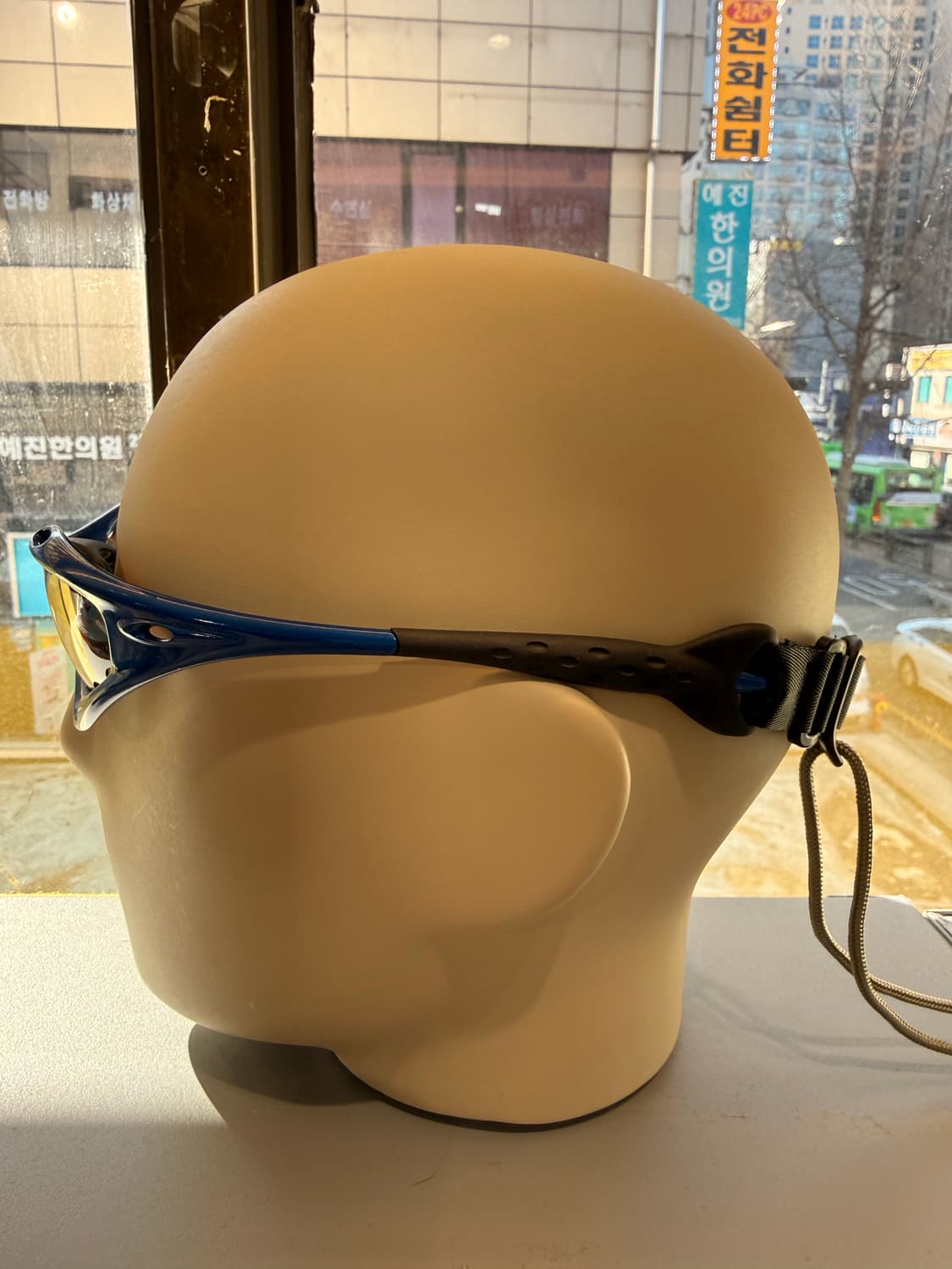 빈티지 오클리 워터자켓 블루 고글  상품이미지2