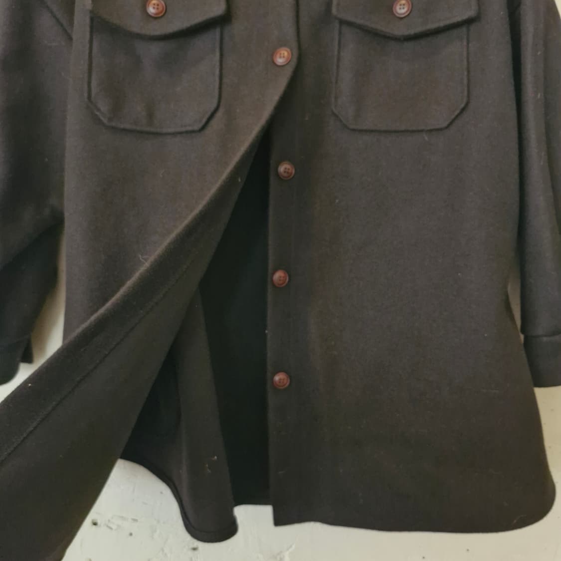 모혼방 셔츠 겸 자켓 F 상품이미지3