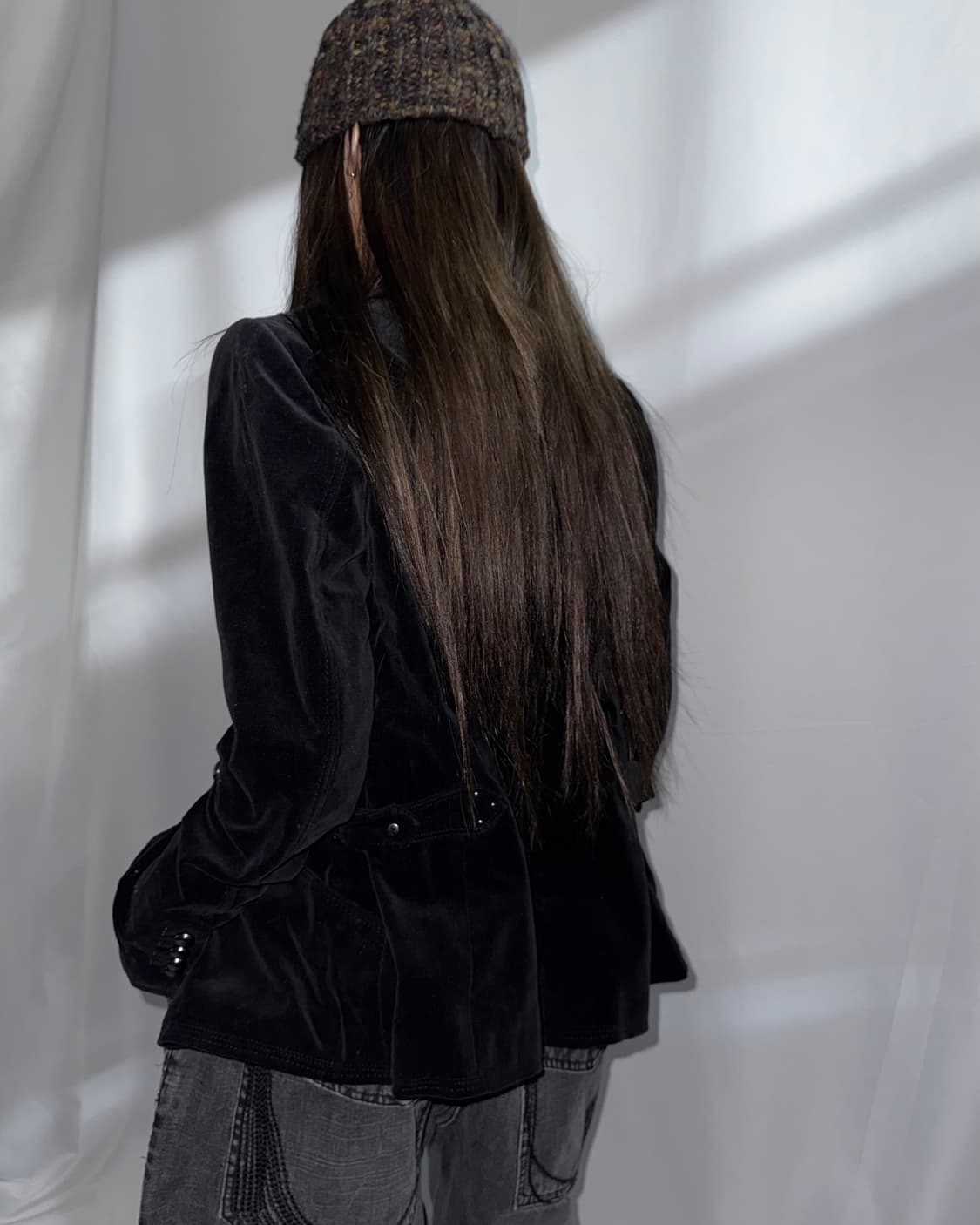 MOGA 벨벳 블레이저  상품이미지8