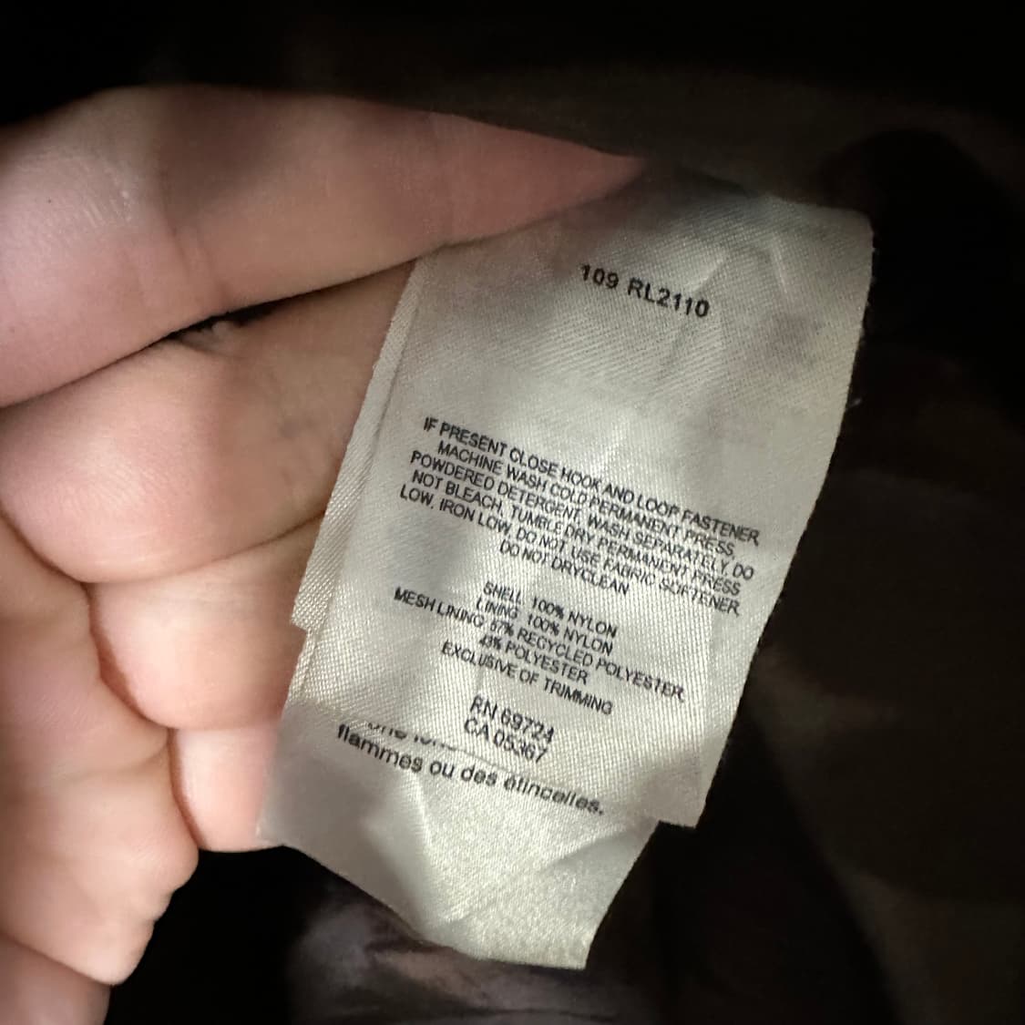 (M추천) 컬럼비아 브라운 롱 바람막이 후드 자켓 상품이미지3