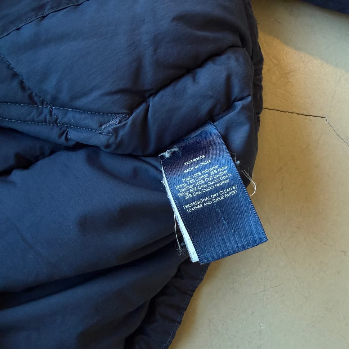 폴로 랄프로렌 다운 푸퍼 상품이미지6