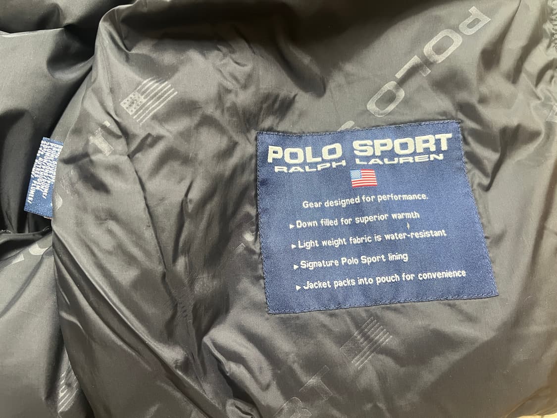 빈티지 Polo Sports 패딩 (XL) 상품이미지7