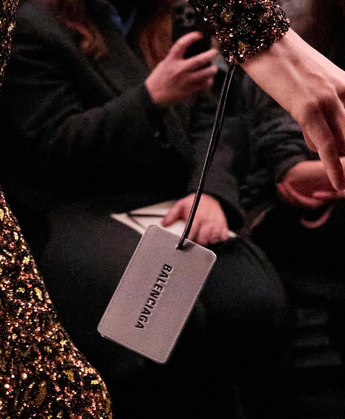 발렌시아가 가죽태그 브로치, 키링, 참 상품이미지3