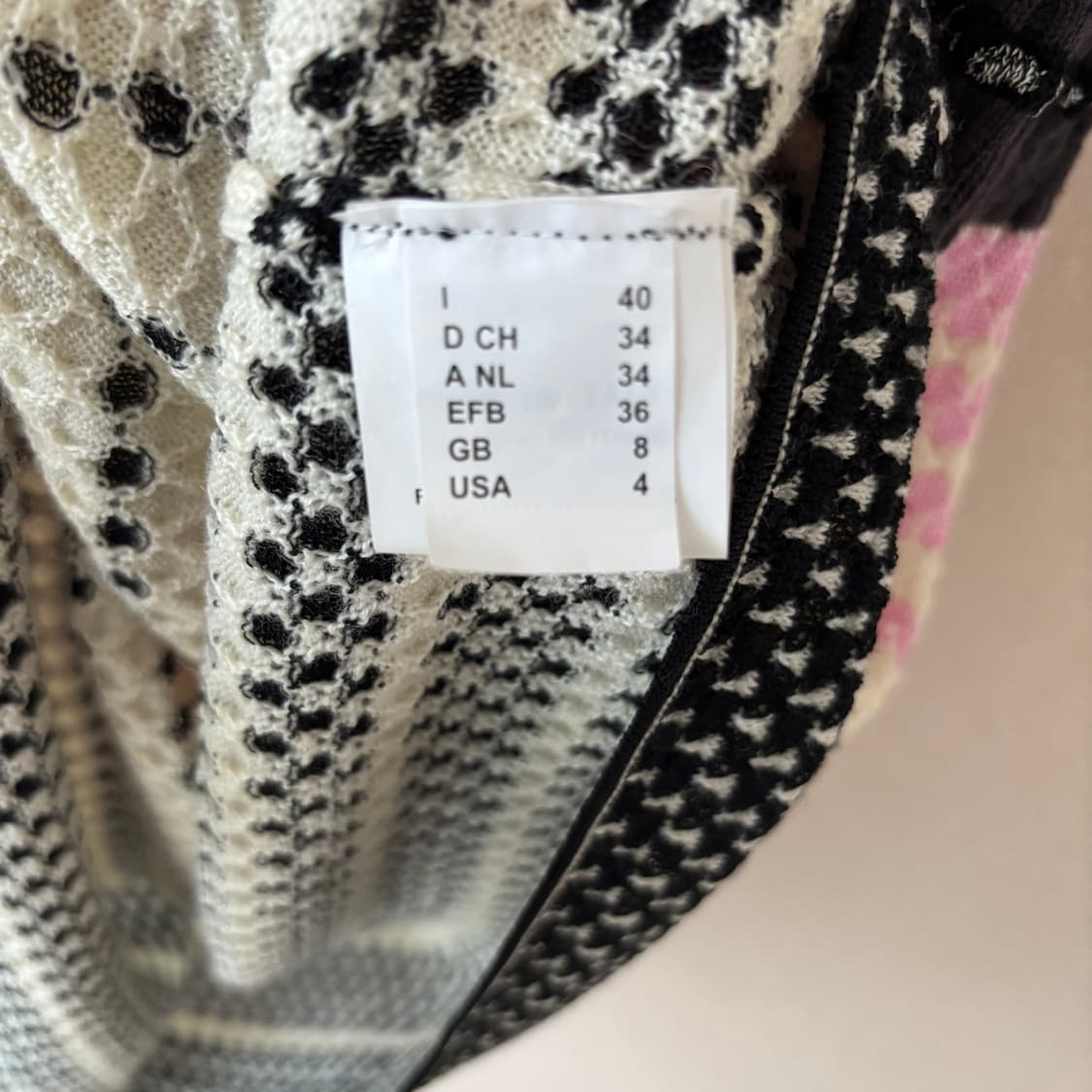 Missoni 미쏘니 니트 원피스 US4 상품이미지3
