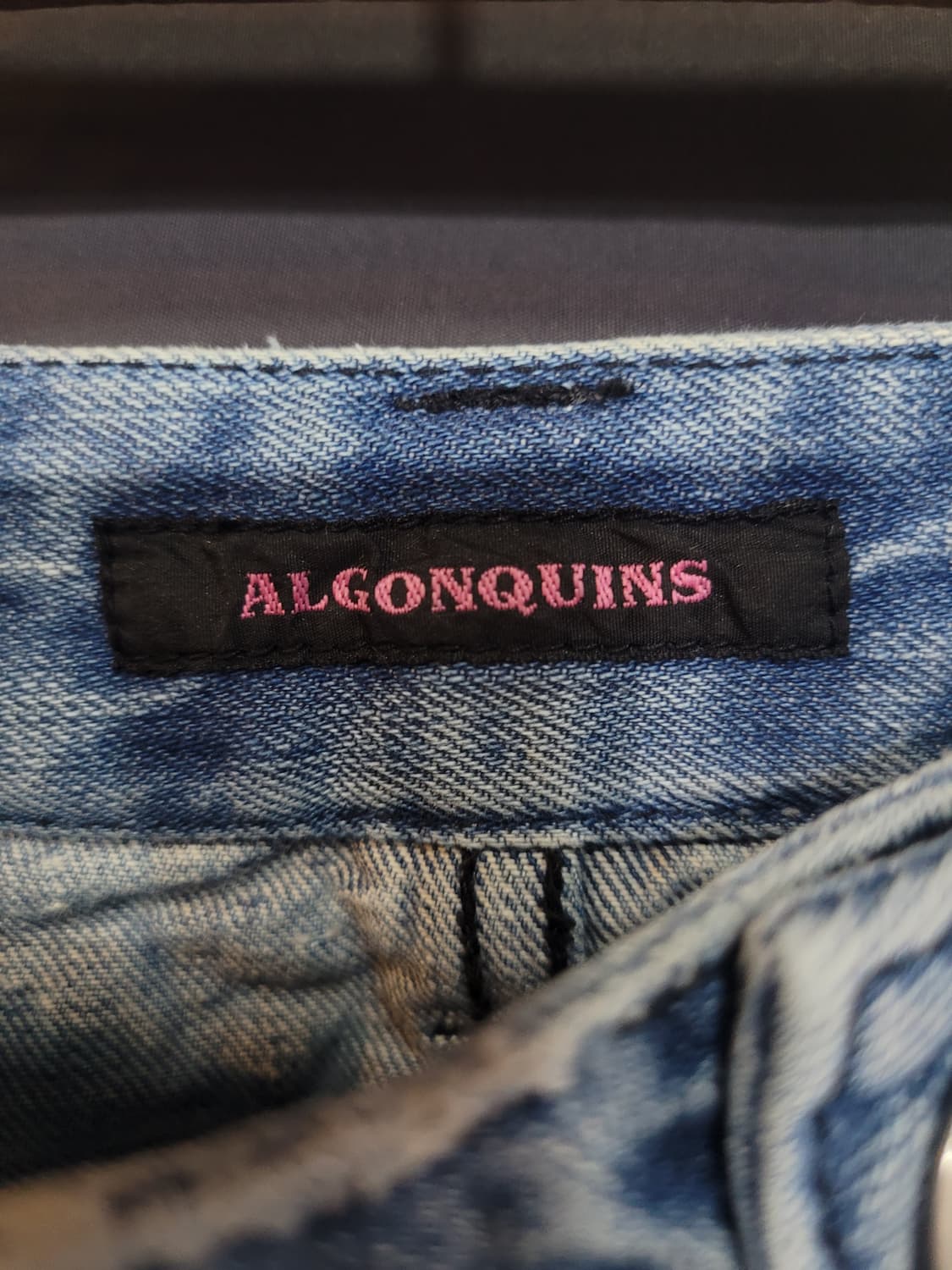 ALGONQUINS 빈티지 스컬 펑크 데님스커트 상품이미지7