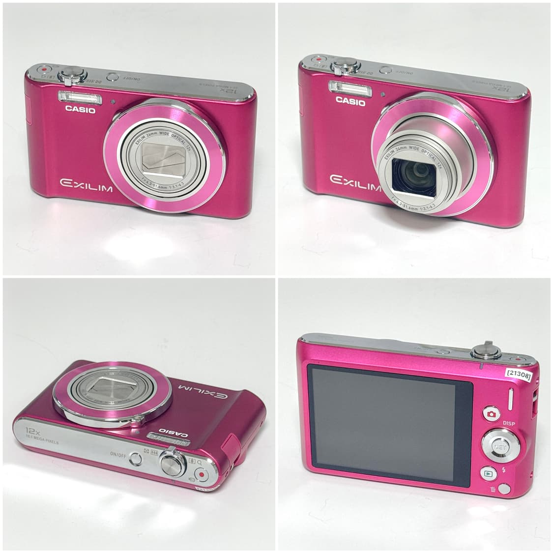 카시오 엑슬림 EX-ZS190 체리핑크 빈티지디카 상품이미지2