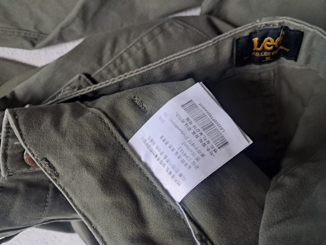 lee 리 워크웨어 코튼 워크 팬츠 상품이미지5