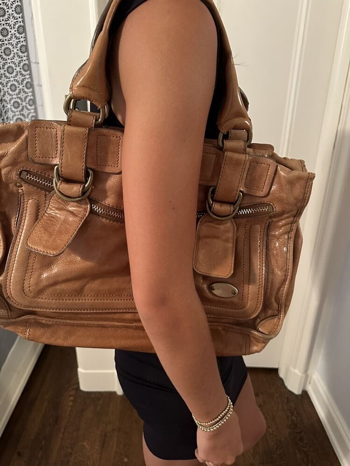 Chloe 베이백(ORANGE) 상품이미지1