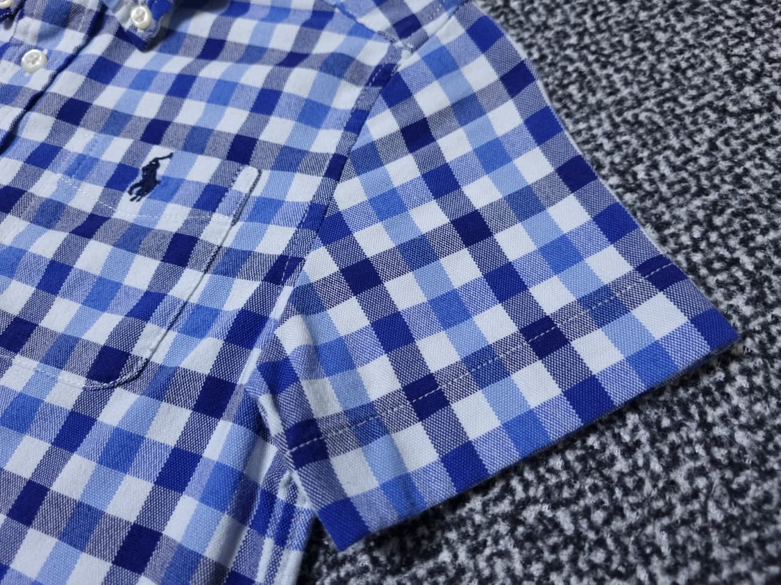 [무료배송][115]폴로 키즈 체크 반팔 셔츠 남방 상품이미지7