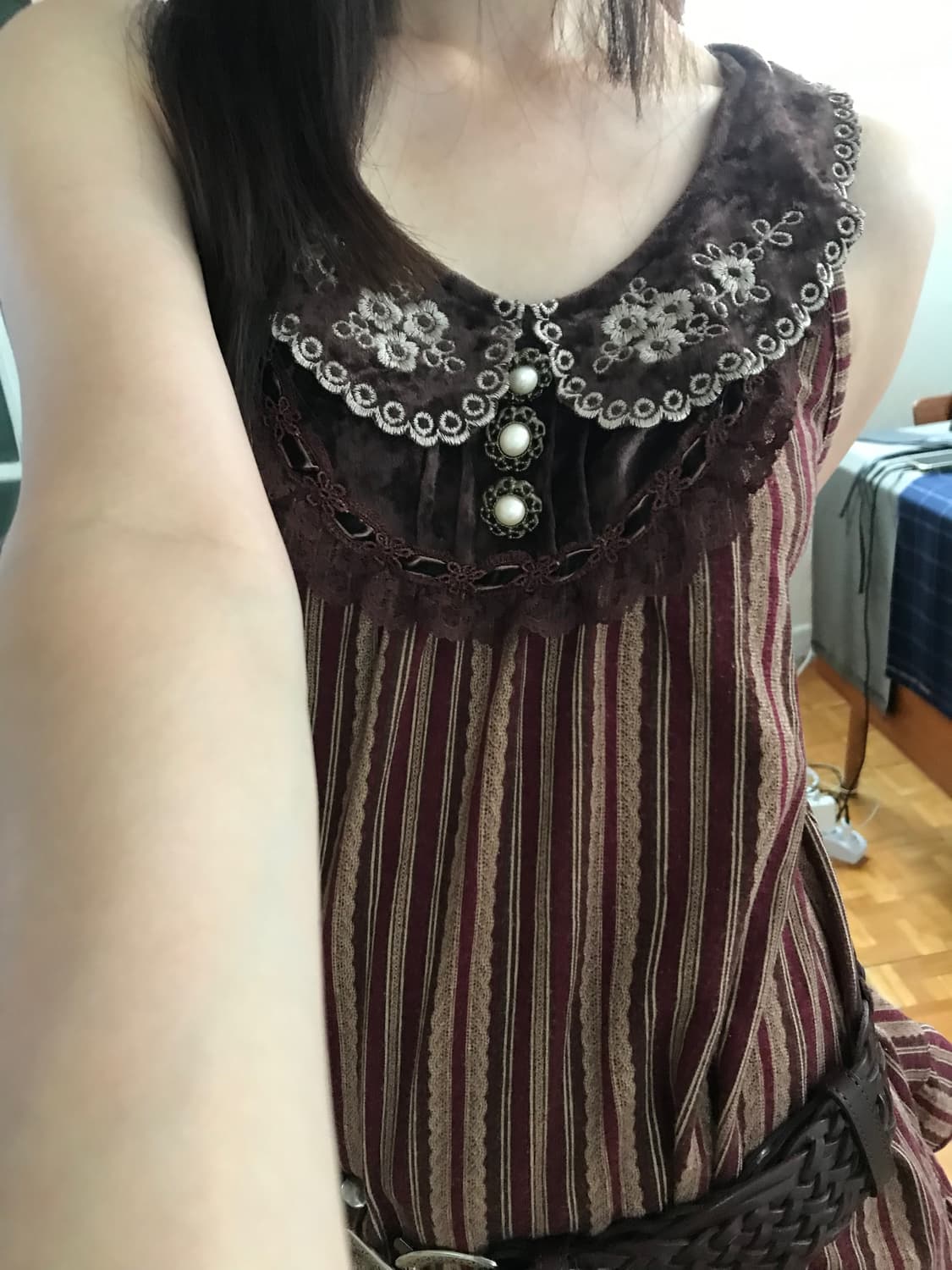 vintage pattern sleeveless 상품이미지6