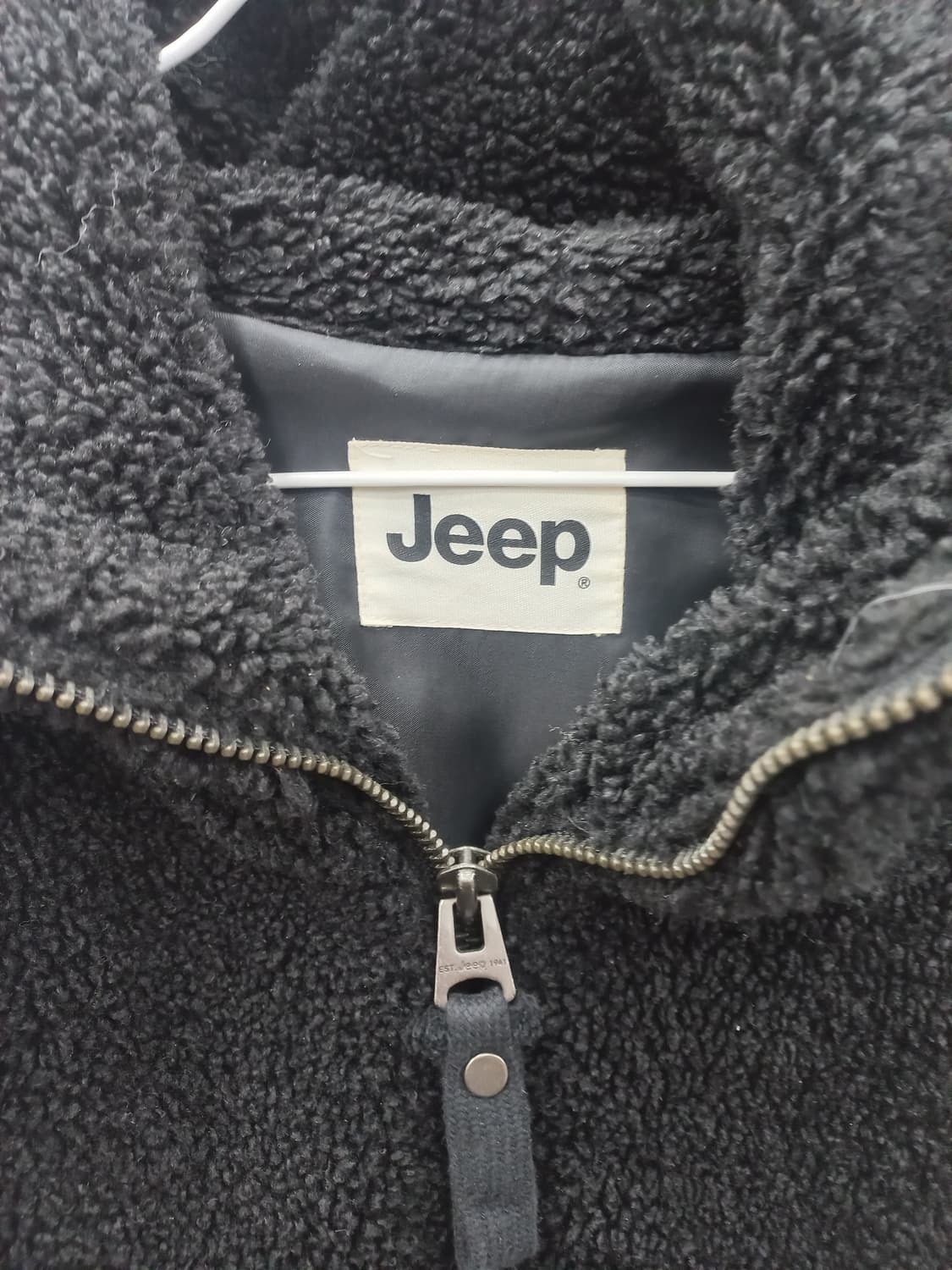 Jeep 양털 뽀글이 후드집업 L(100) 상품이미지6