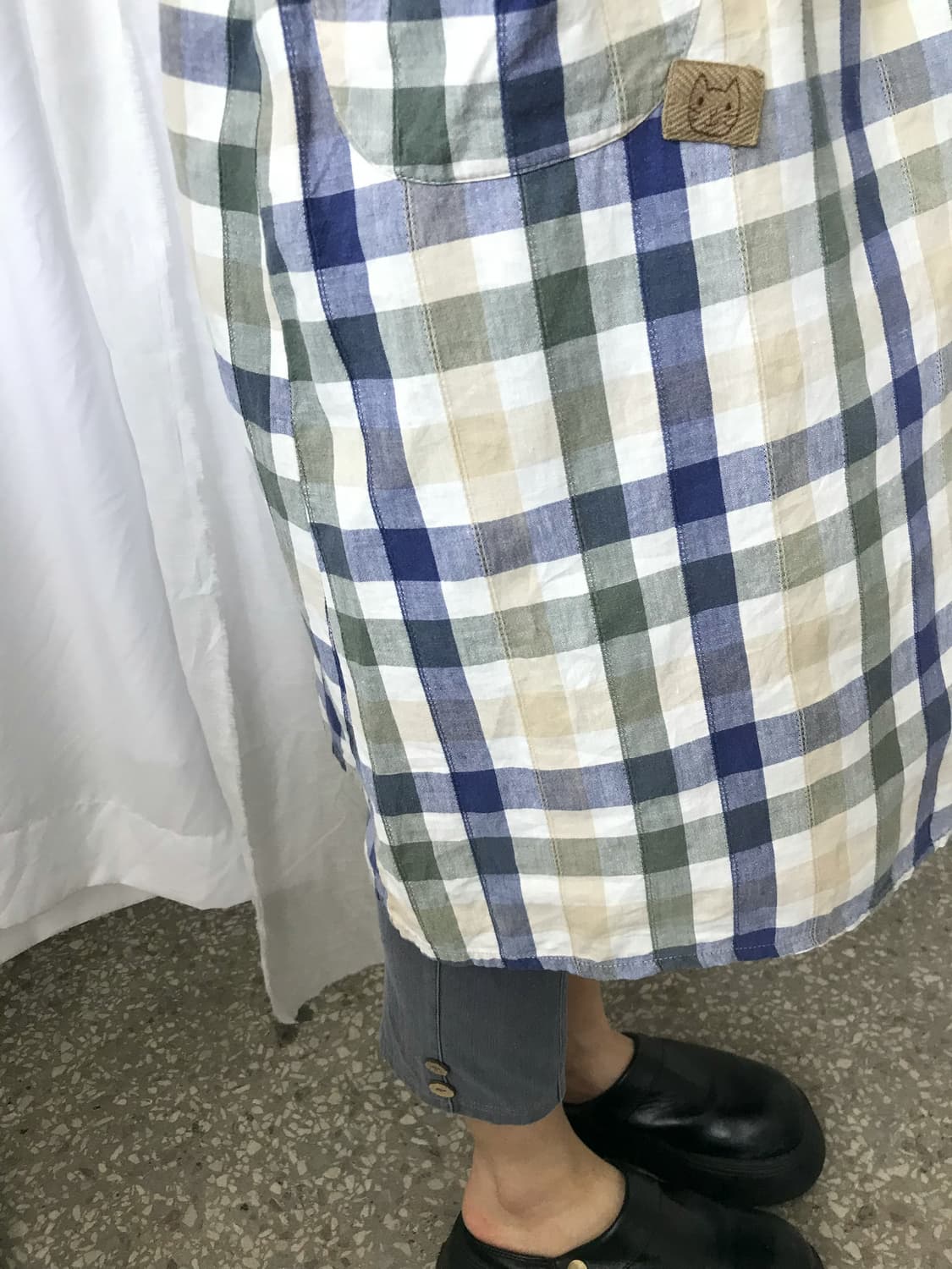버튼 레이어드 팬츠  상품이미지4