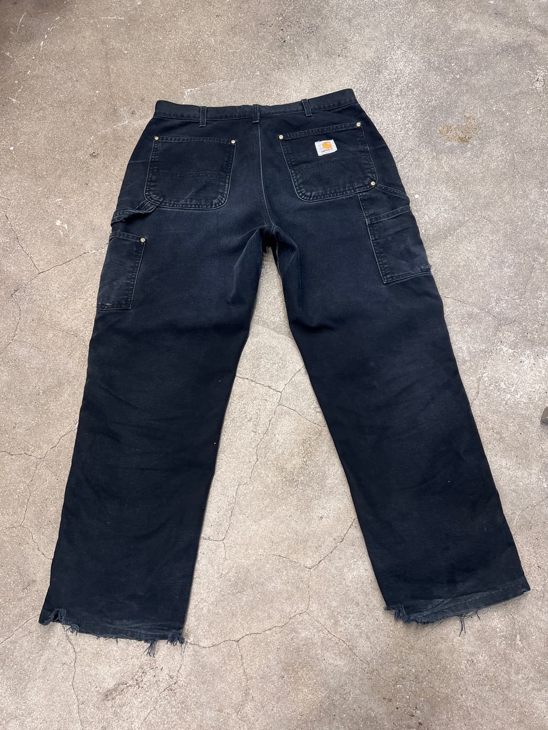 00’s Carhartt 칼하트 더블니 블랙 B01 BLK 상품이미지5