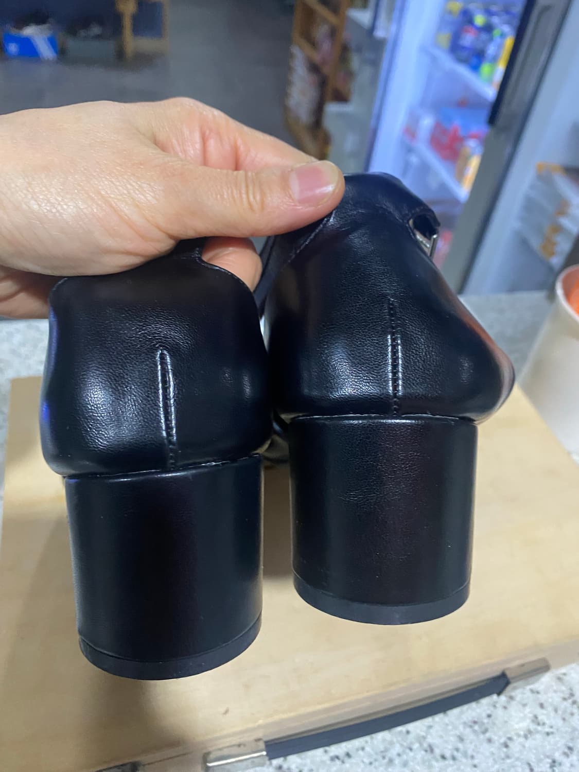 Grape myrtle 검정 구두 38사이즈 상품이미지5