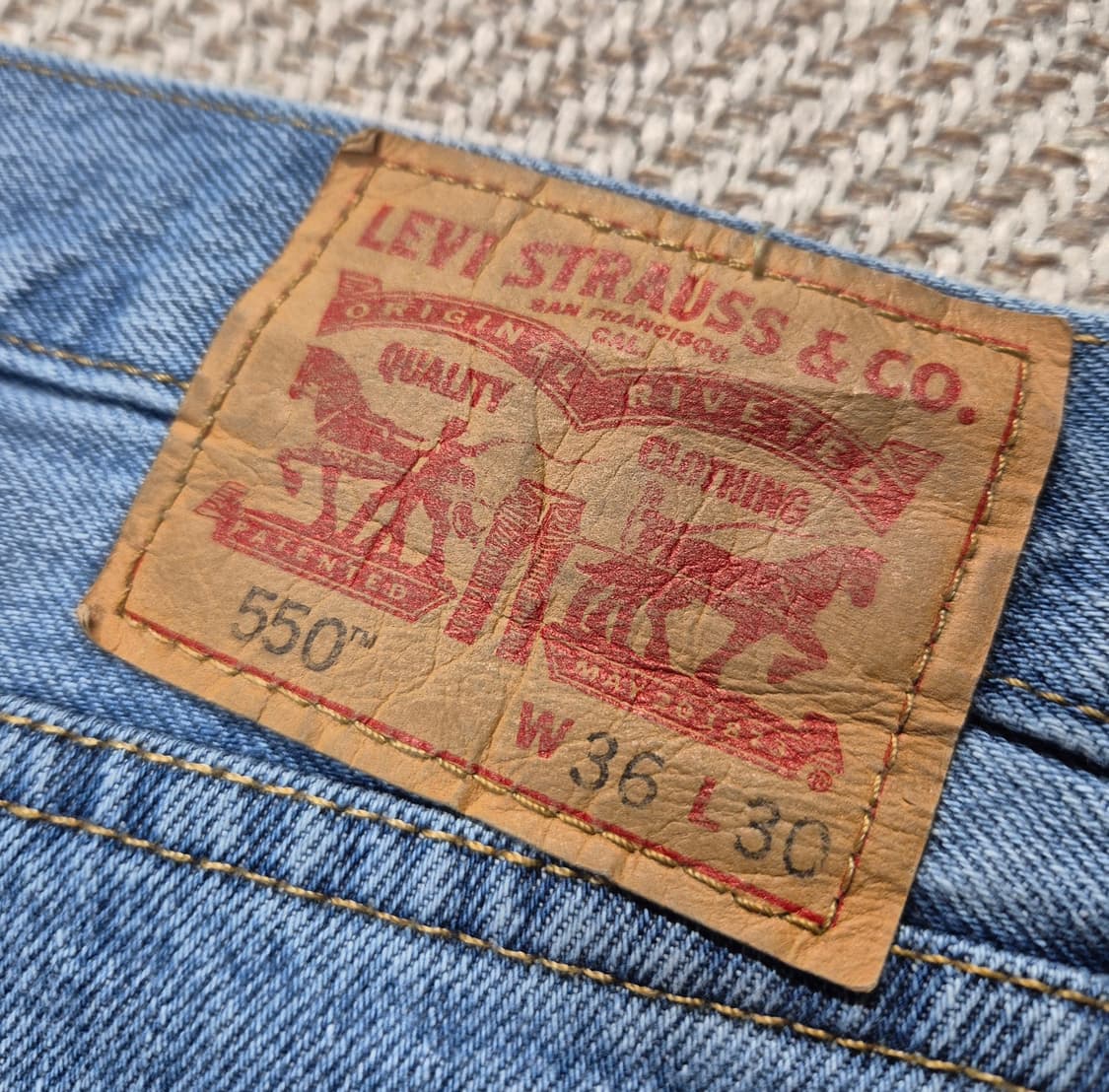 리바이스 550 w36(A17) 상품이미지4