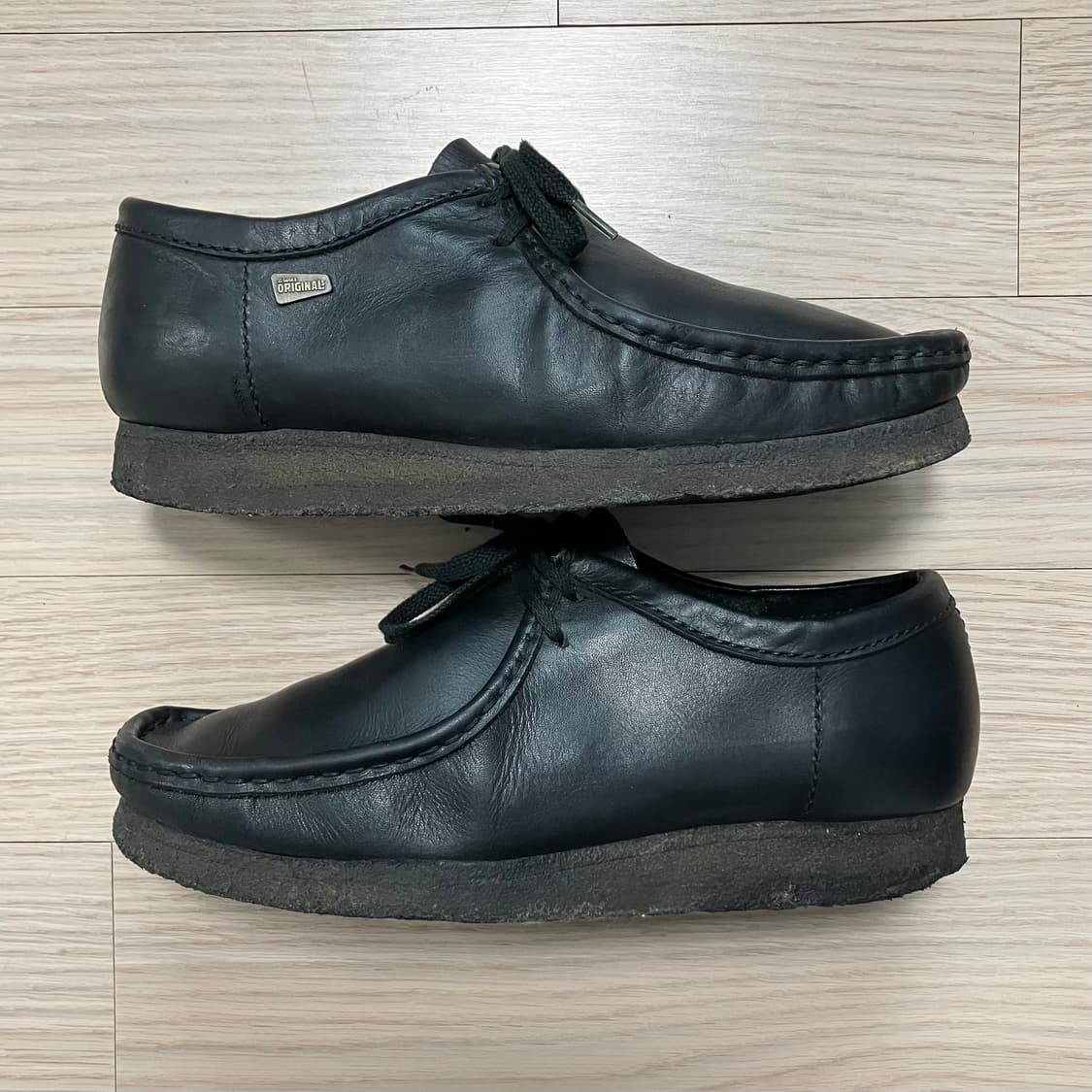 [Clarks] 클락스 왈라비 레더 블랙 265~270 상품이미지4