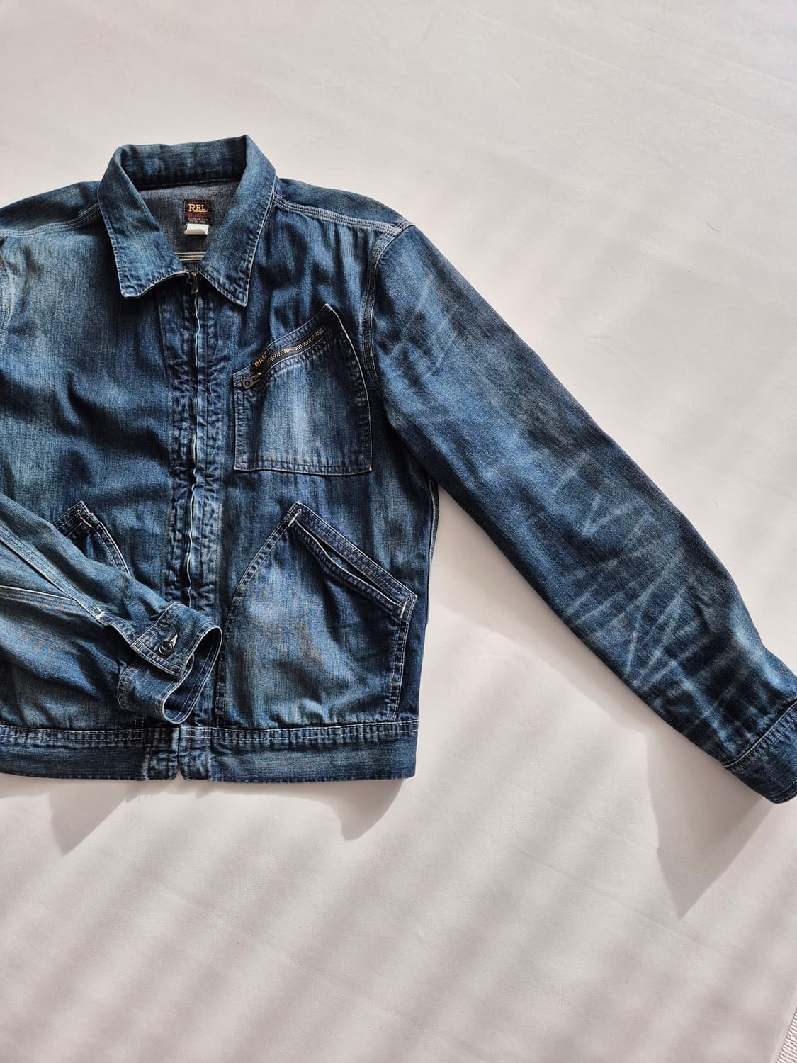 RRL 레이튼 인디고 데님자켓 M사이즈 상품이미지4