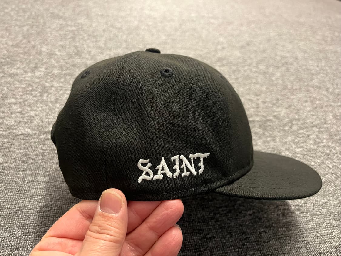 세인트미카엘 X 뉴에라 스냅백 블랙  상품이미지3