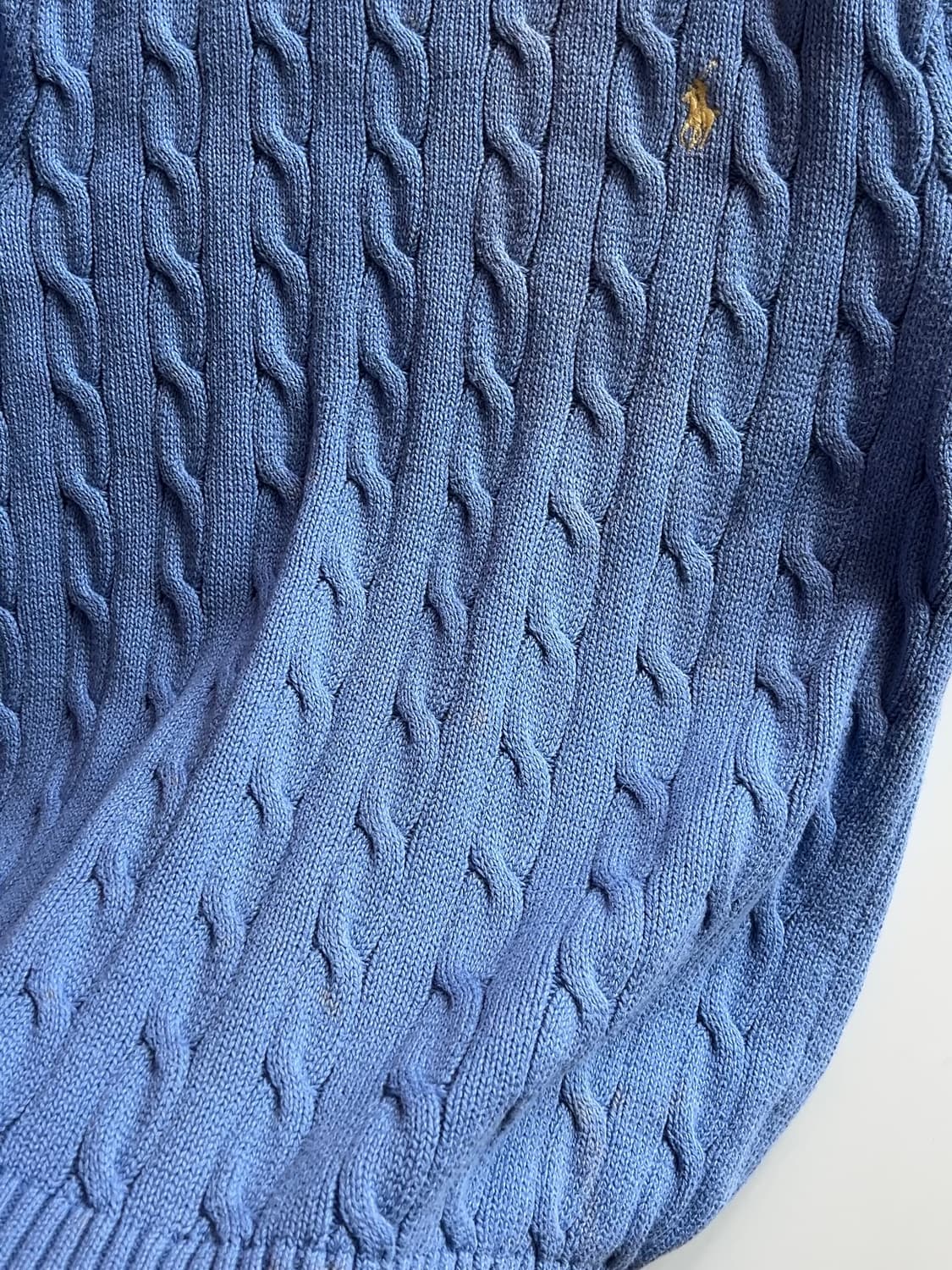 폴로 랄프로렌 케이블 니트 S 상품이미지4