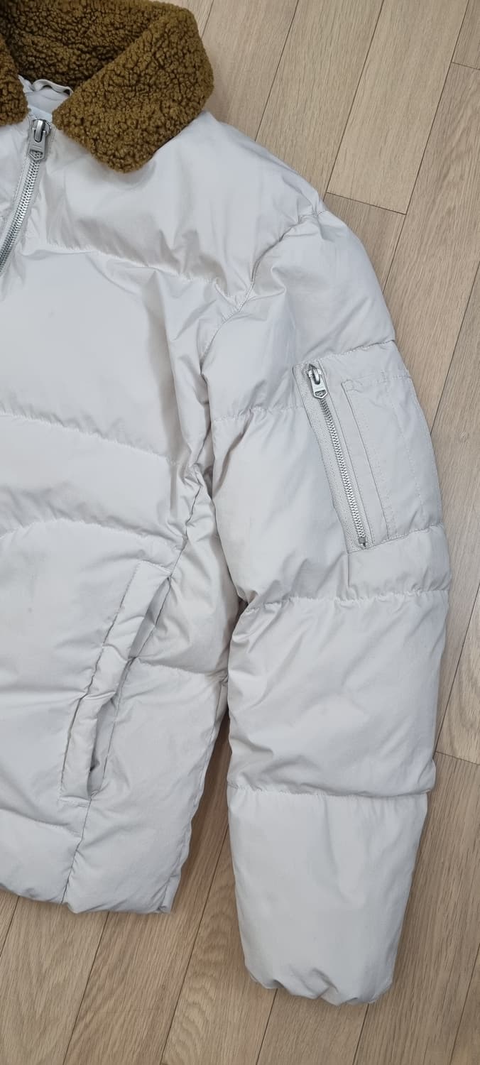 ZARA 콤비 칼라 폴리패딩 점퍼 L _ 남성 상품이미지4