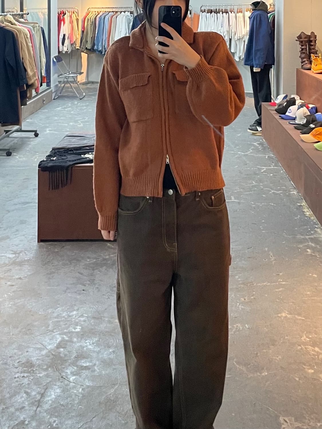 2PINK 투웨이 니트 집업재킷 H1131 상품이미지1