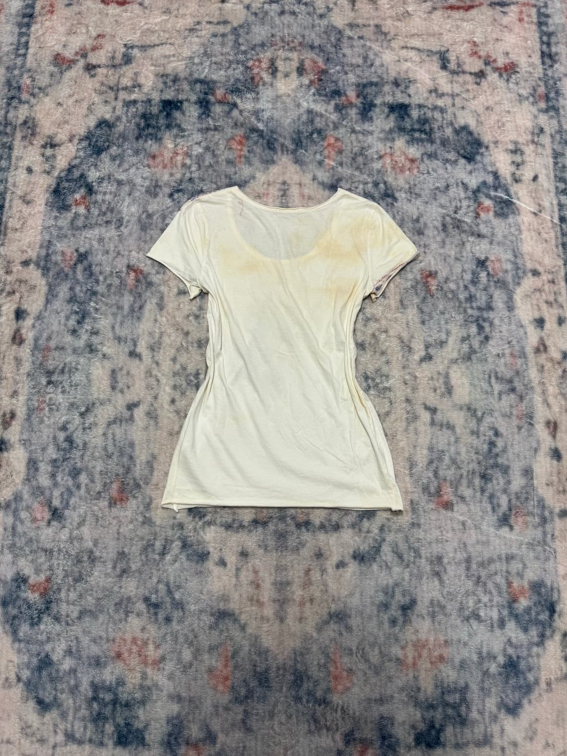 Goa 00s archive feather half t shirts 상품이미지7