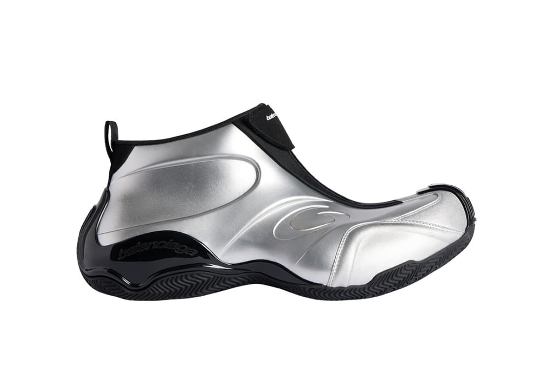 40) 발렌시아가 바스켓볼 스니커즈 실버 상품이미지1