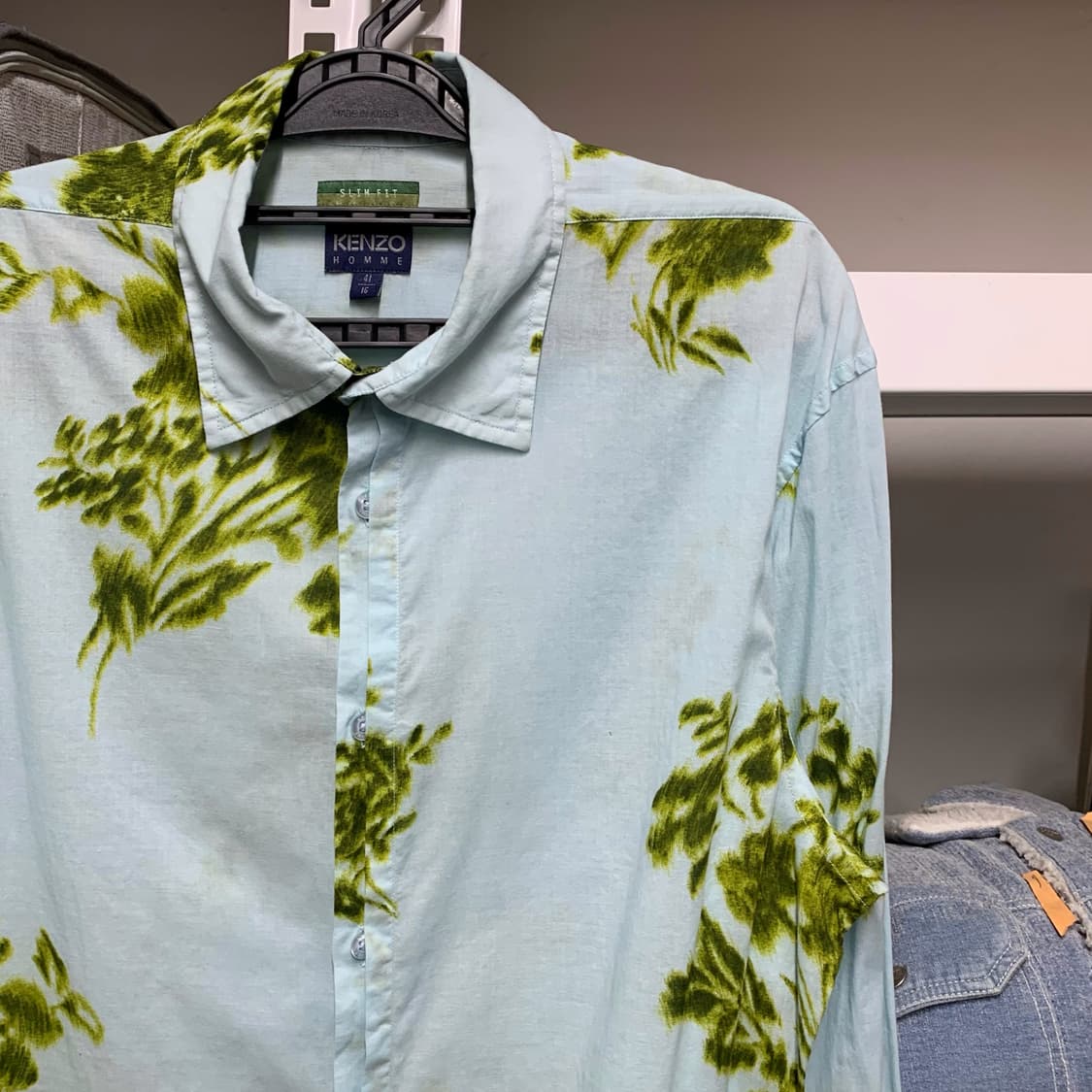 [M] 겐조 옴므 롱슬리브 코튼셔츠 상품이미지1