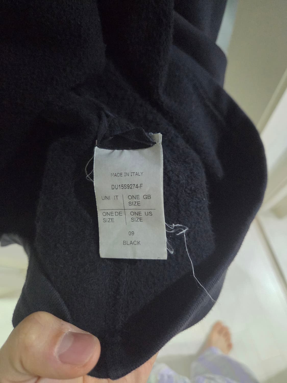 릭오웬스 기모반팔티 상품이미지4