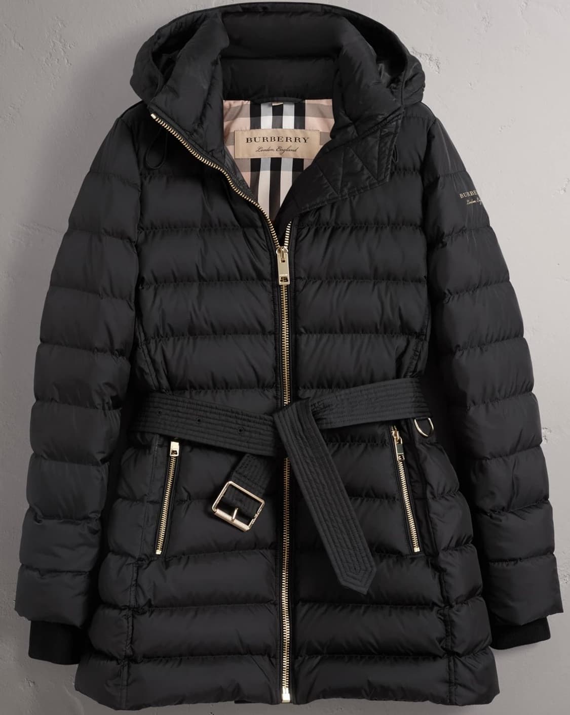 버버리 벨티드 다운자켓 s사이즈 상품이미지1