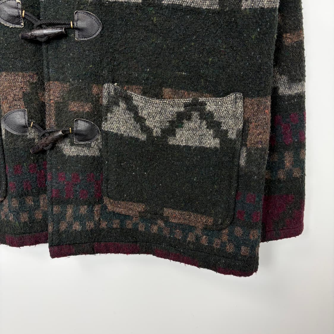 빈티지 블랑켓 더플 코트 상품이미지6