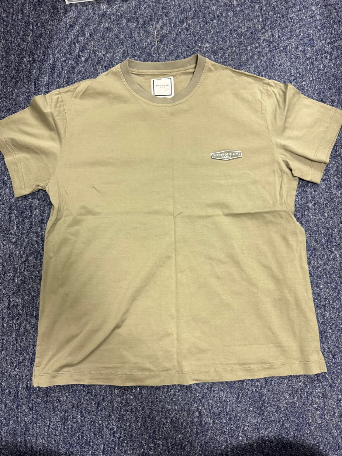 [44]우영미 여성 반팔 카키 상품이미지1